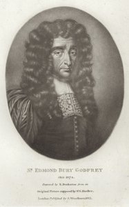 Sir Edmond Bury Godfrey door Godfrey Kneller