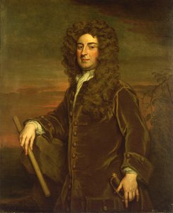 Vice-admiraal John Graydon (circa 1666-1726), laat 17e tot begin 18e eeuw door Godfrey Kneller