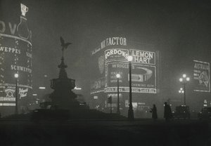 Piccadilly Circus jaren 1950