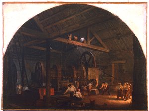 De Tilt Forge, c1845-1866 door Godfrey Sykes