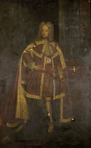 De Prins van Wales, later George II door Godfrey after Kneller