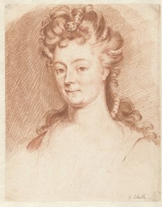Buste van een vrouw door Godfried Schalcken