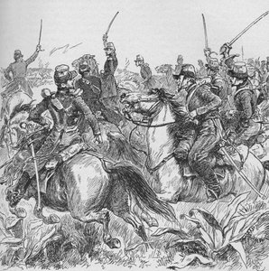 Gevangen door een gedurfde slag Abd-El-Kadrs Smalah, 1902