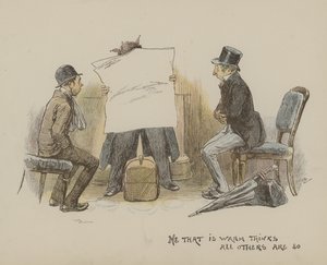 Wie warm is, denkt dat iedereen dat is door Gordon Frederick Browne
