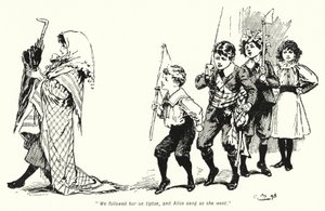 Illustratie voor The Story of the Treasure Seekers door E Nesbit door Gordon Frederick Browne