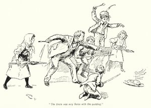 Illustratie voor The Story of the Treasure Seekers door E. Nesbit