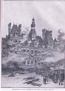 Revolutie in Parijs door Gordon Frederick Browne