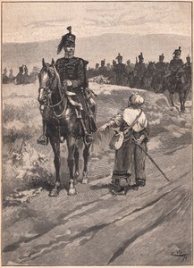 De hertog van Brunswijk en zijn huzaren (de Zwarte Brunswijkers) AD 1810
