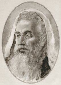 Jesaja, 8e-eeuwse v.Chr. Joodse profeet, uit Levensbiografieën van religieuze leiders