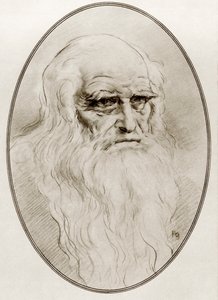 Leonardo di ser Piero da Vinci, uit Living Biographies of Great Painters