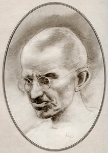 Mohandas Karamchand Gandhi, uit Levensbiografieën van religieuze leiders door Gordon Ross