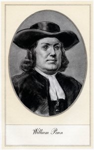 William Penn, stichter van Pennsylvania, begin 20e eeuw