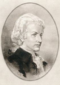 Wolfgang Amadeus Mozart, uit Living Biographies of Great Composers