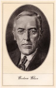 Woodrow Wilson, 28e president van de Verenigde Staten