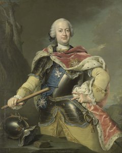 Portret van Frederik Christiaan, keurvorst van Saksen 1722-1763, 1751