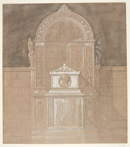 Grafmonument voor baron C. F. von Rumohr 1845