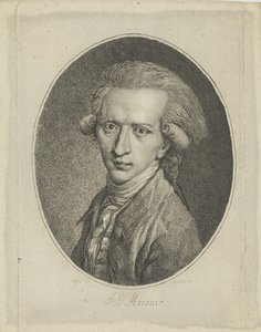 Portret van August Gottlieb Meissner 1753-1807