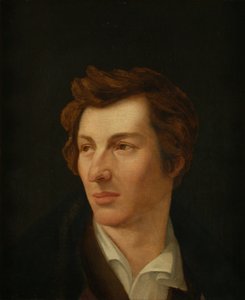 Portret van de dichter Heinrich Heine 1797-1856, 1828 door Gottlieb Gassen