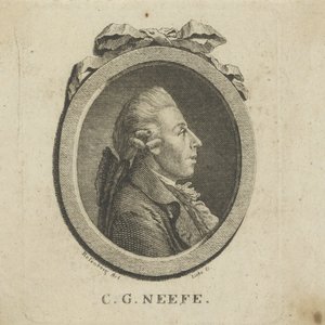 Portret van de componist Christian Gottlob Neefe