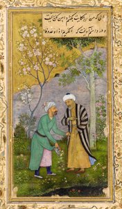 Saadi in een rozentuin, 1645