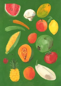 Fruit, 2013 door Grace Helmer