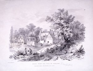 Hampstead Heath, Hampstead, Londen, ca. 1840 door Graf and Soret