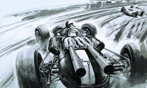 Geen enkele Brit had de Indianapolis 500 gewonnen totdat Jim Clark in zijn Lotus Ford door Graham Coton