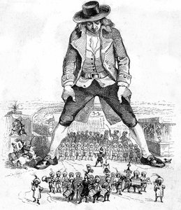 Illustratie voor Gulliver