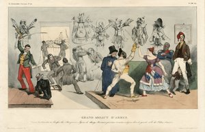 Illustratie van Jean Ignace Gerard dit Grandville (1803-1847) in La Caricature (1830) politique, nr. 119