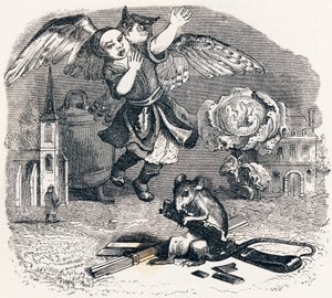 De ontrouwe bewaarder - Fabels van La Fontaine door Grandville