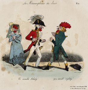 De Metamorfosen van de Dag, Nr. 8 door Grandville