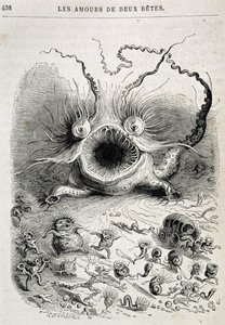 De liefdes van twee beesten (vreemd monster) - in 