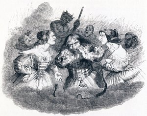 De slecht getrouwde - Fabels van La Fontaine