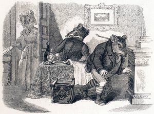 De stadsrat en de veldrat - Fabels van La Fontaine