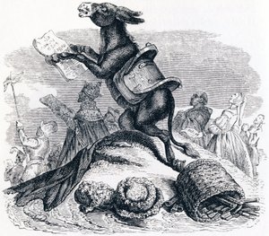 De ezel en zijn meesters - Fabels van La Fontaine