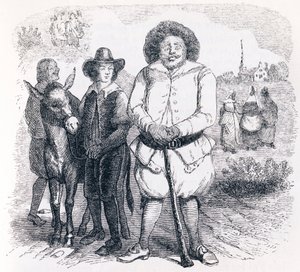 De molenaar, zijn zoon en de ezel door Grandville