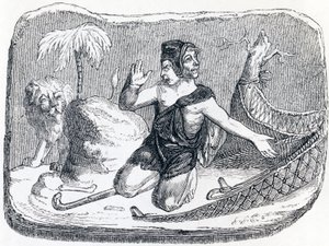 De herder en de leeuw (Le patre et le lion) - Fabels van La Fontaine
