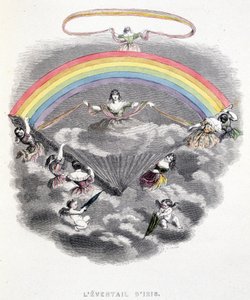 Het bereik van Iris - in "Een andere wereld" door Grandville