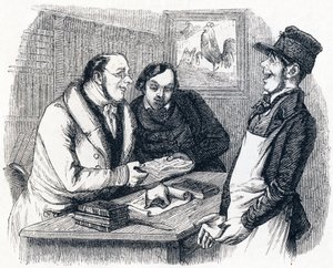 De haan en de parel - Fabels van La Fontaine door Grandville