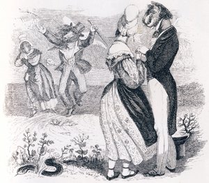 De stroom en de rivier - Fabels van La Fontaine