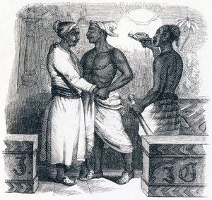 De twee vrienden - Fabels van La Fontaine door Grandville