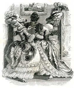 De twee geiten: La Fontaine