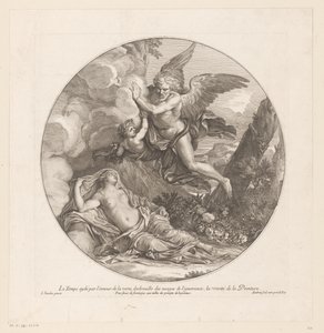 De Tijd onthult de waarheid van de Schilderkunst door Gérard Audran