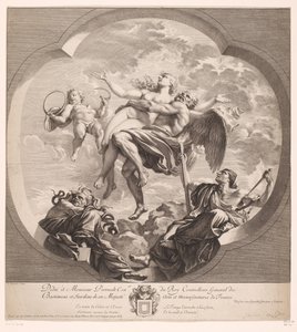 Personificatie van de Tijd die de Waarheid onthult