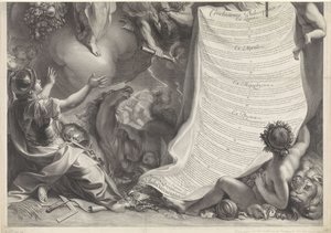 Allegorie op de macht van Lodewijk XIV