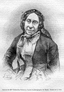 Portret van Marceline Desbordes Valmore