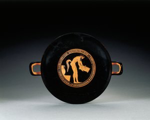 Attische roodfigurige kylix, circa 470 v.Chr.