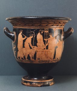 Attische vaas door Kleophon schilder, 5e eeuw v.Chr. door Greek
