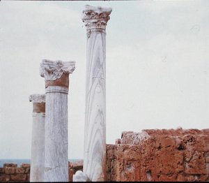Marmeren zuilen door Greek