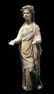 Canosan-figuur, 4e-3e eeuw v.Chr. door Greek Greek